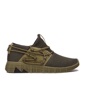 Supra MALLI Lave Sneakers Dame Avocado/avocado | NO-66490